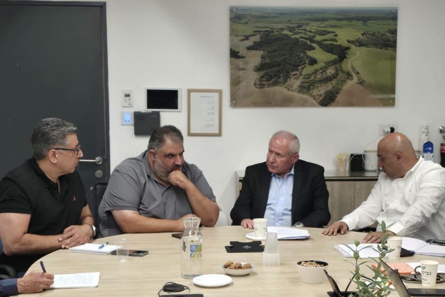 Réunion stratégique entre le KKL-JNF et le ministère de l'Agriculture